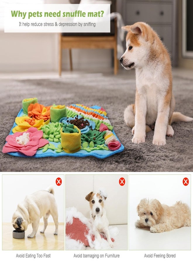 KeeKit Snuffle Mat for Dogs, Pet Snuffle Mat for Small and Medium Breed Dogs, Sniff Mat Slow Feeding Mat Encourages Natural Foraging Skills, Foraging Mat for Small Dogs Cats - Image 3